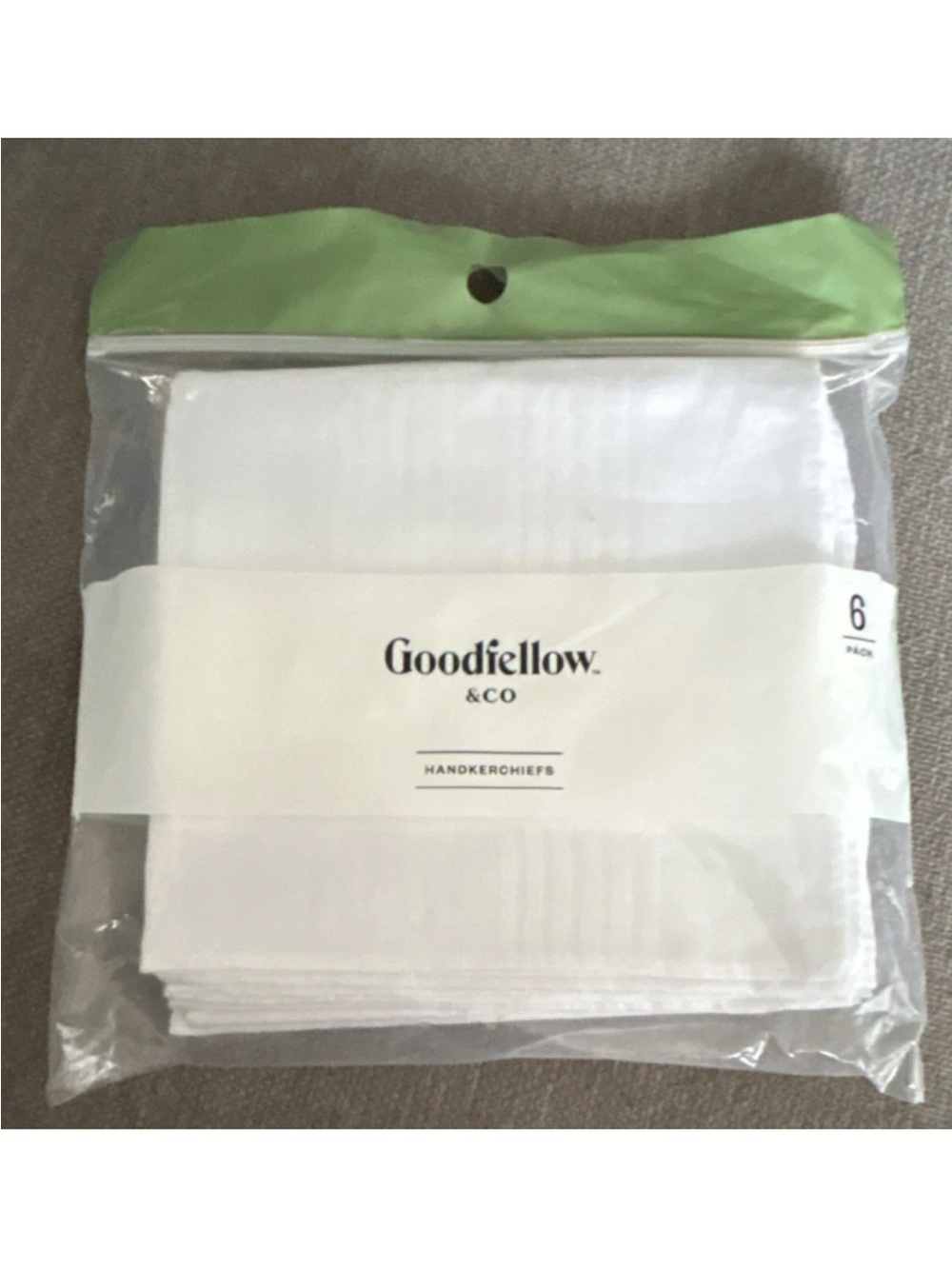 Goodfellow & Co White Handkerchiefs - Set of 6